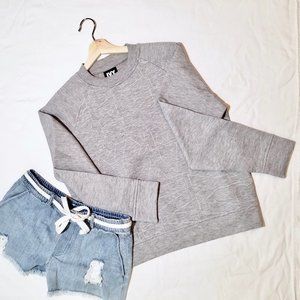 IVY PARK Quilted Logo Grey Sweatshirt︱Size S